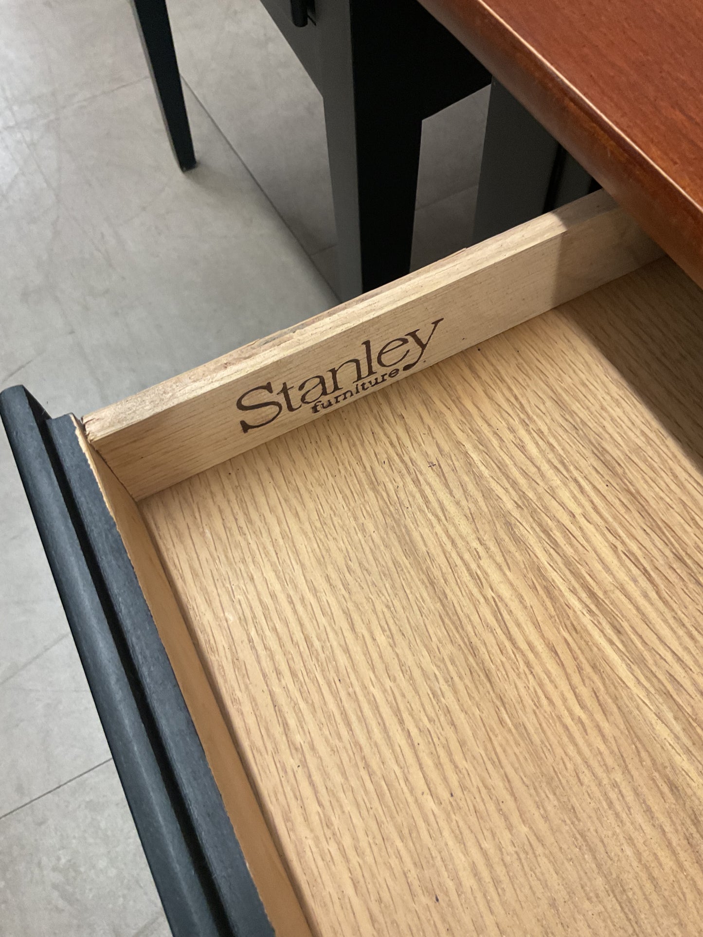 2 tone side table