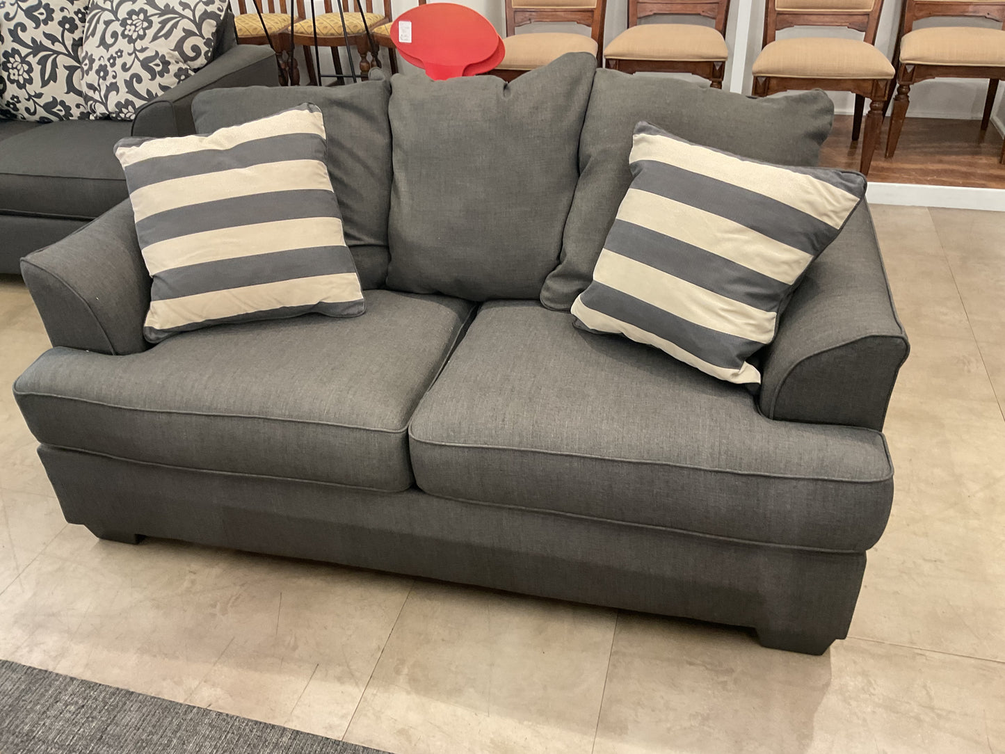 Stripped up sofa