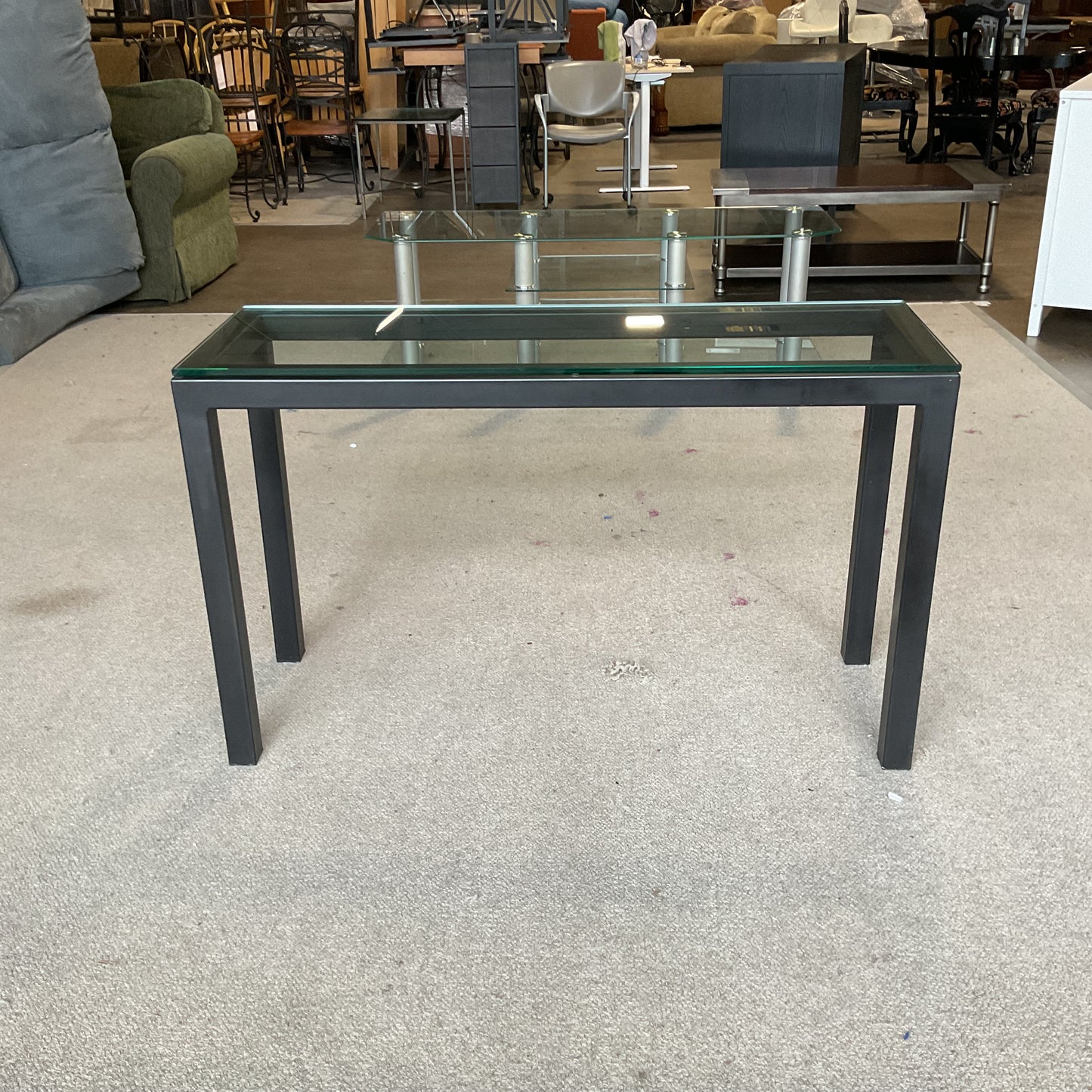 Glass Top Sofa Table *WH
