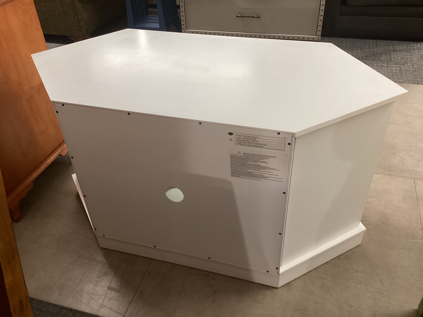 Corner Media Console