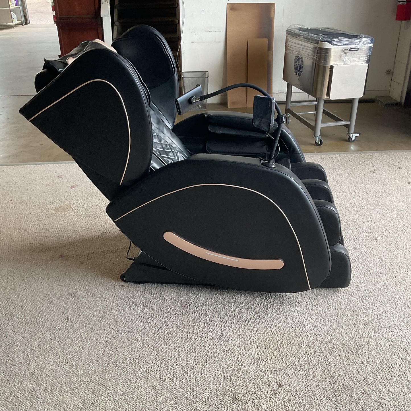 Diamond-Quilted Massage Chair*WH