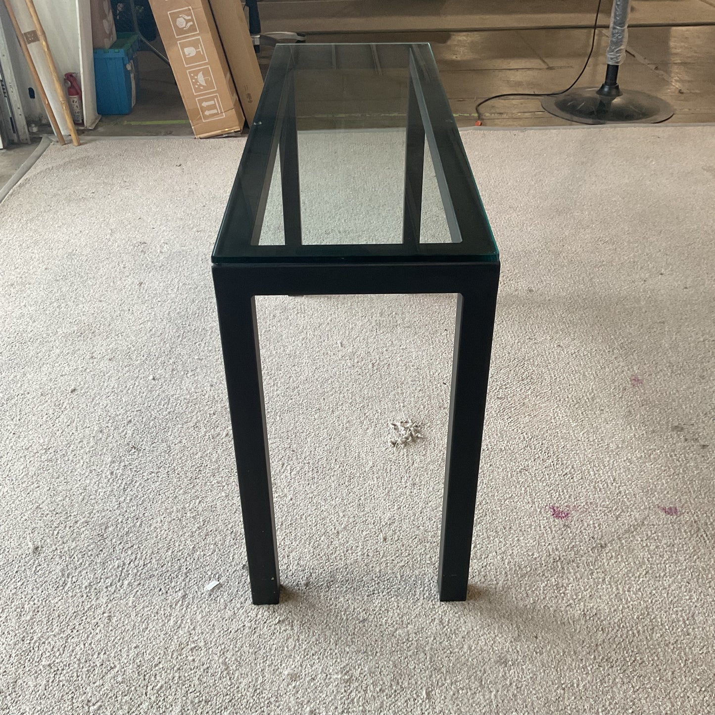 Glass Top Sofa Table *WH
