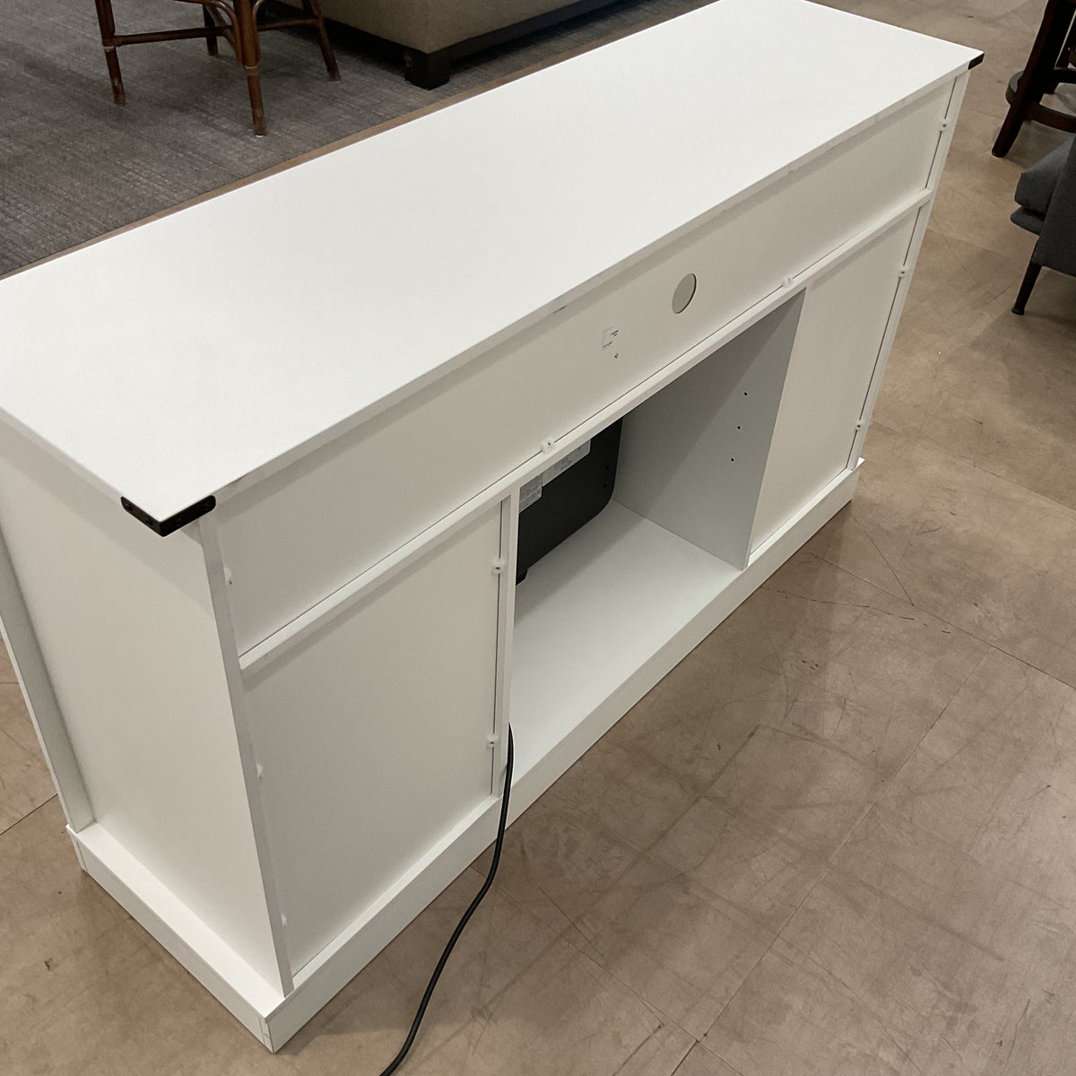 Farmhouse Fireplace Console