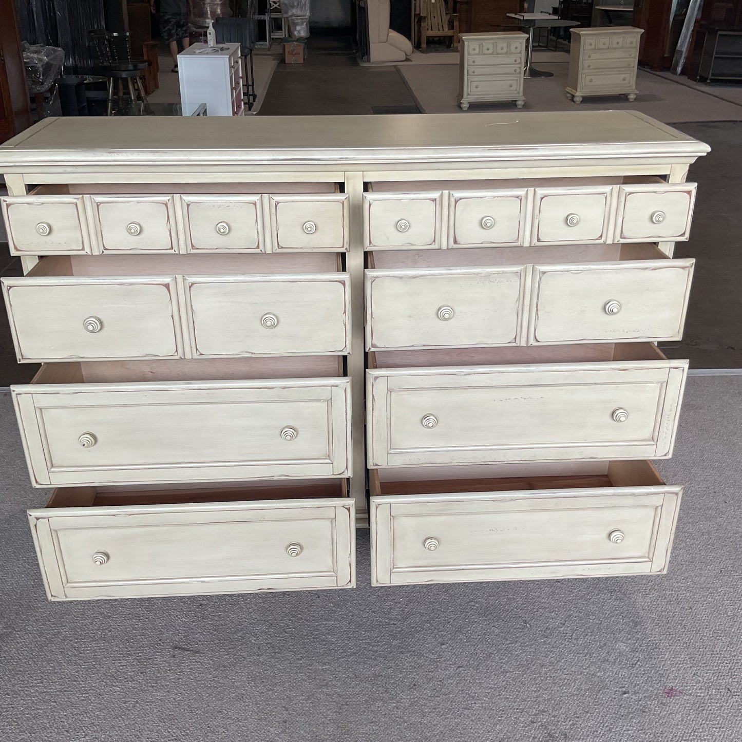 Solid White Dresser *WH