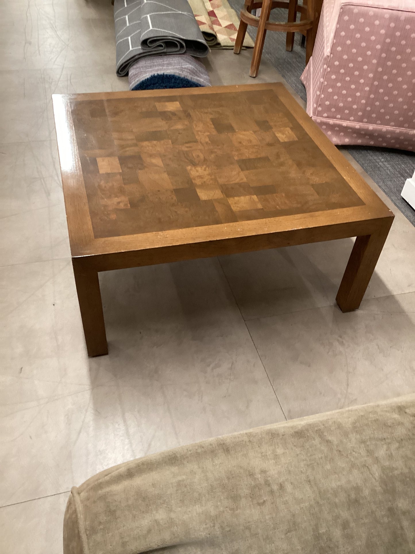 4 by 4 coffee table
