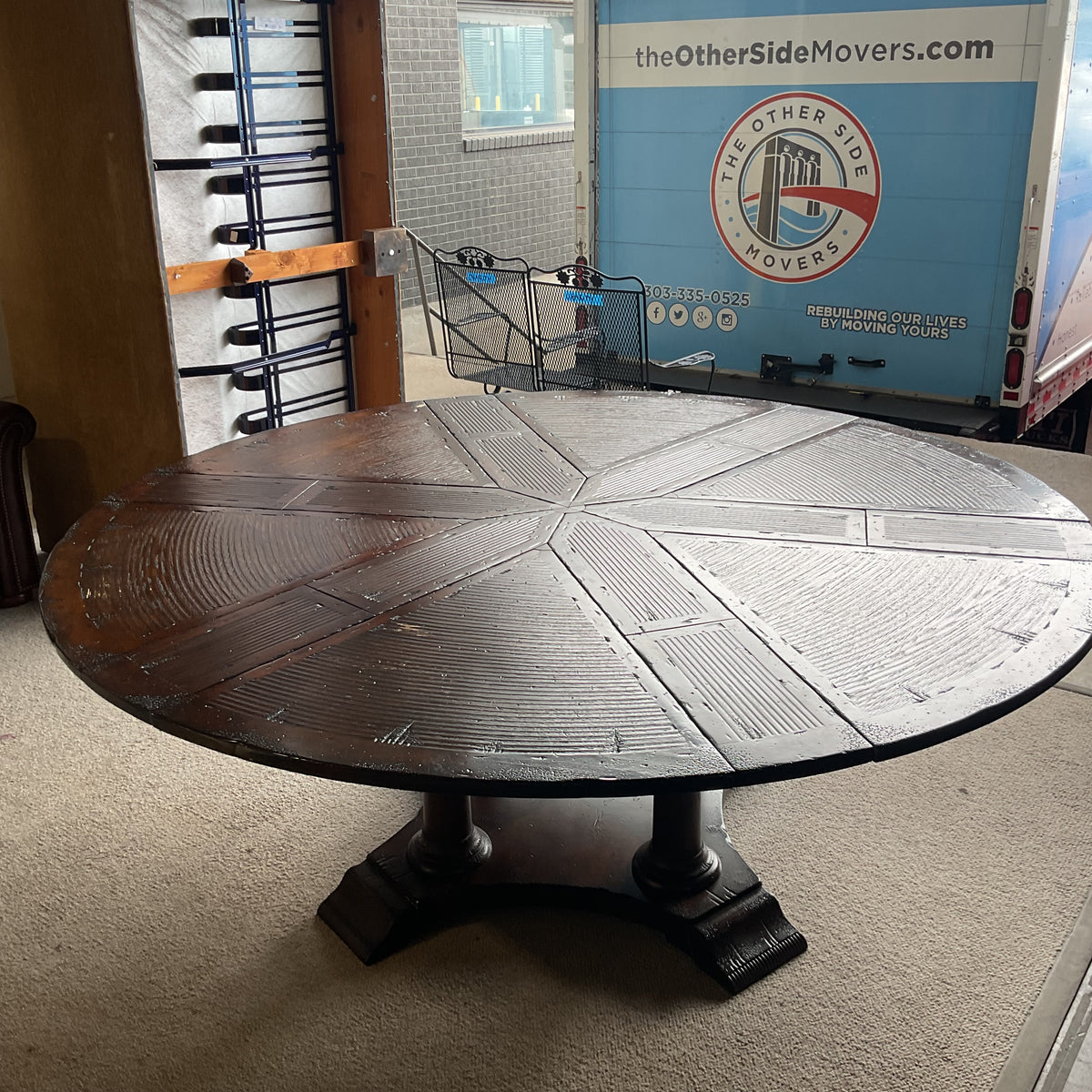 Viking Shield Dining Table *WH
