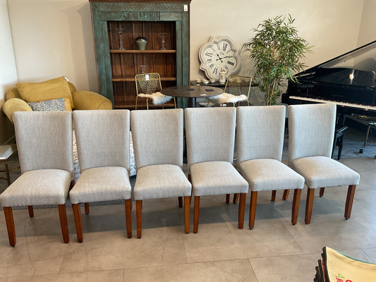 Upholstered Dinning Chair Set
