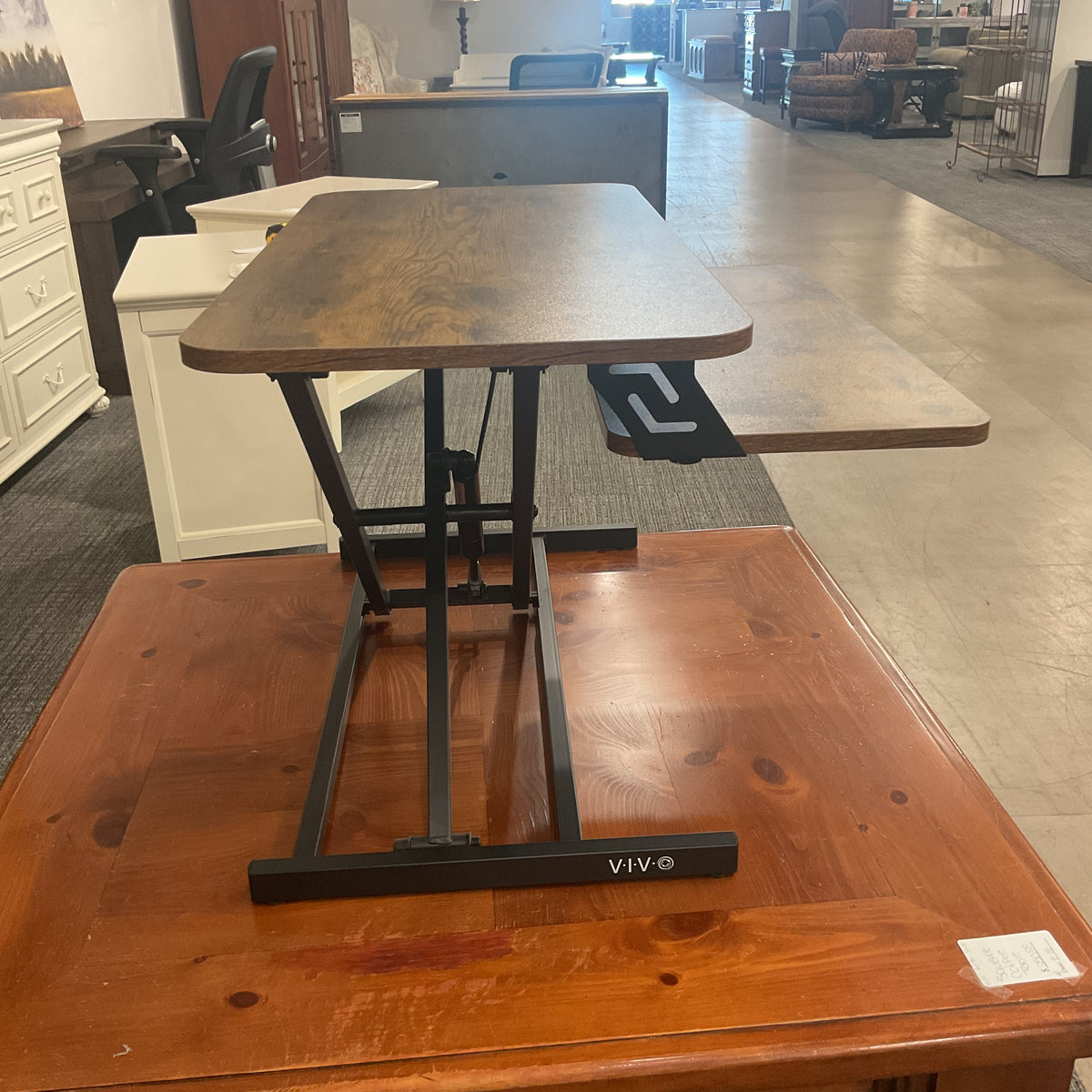 Rustic Desk Converter