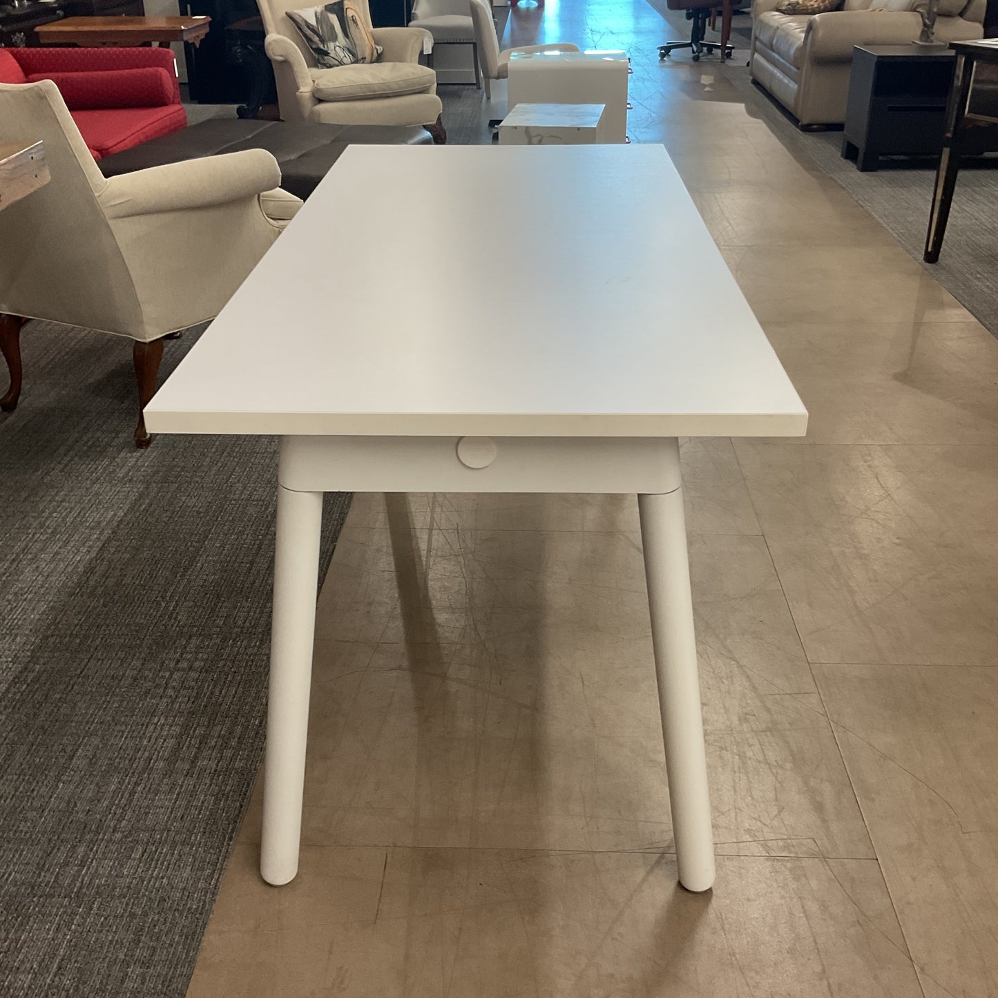 White Laminate Office Table