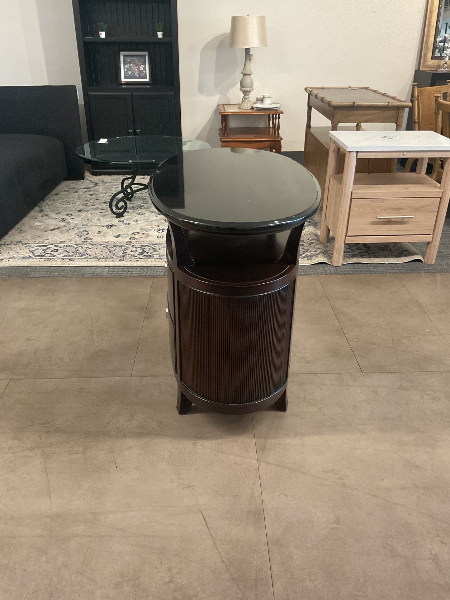 Mahogany Pool Side Table