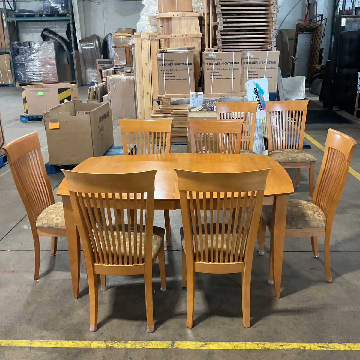 Preface Wood Dining Set