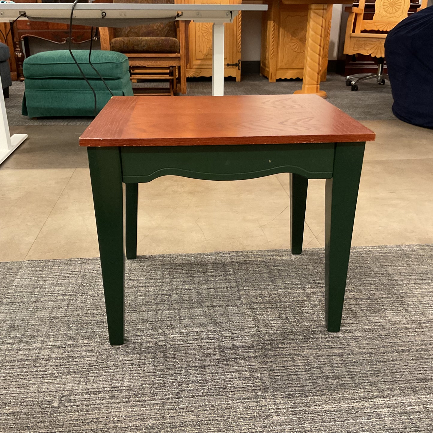 Cottage Two-Tone Side Table