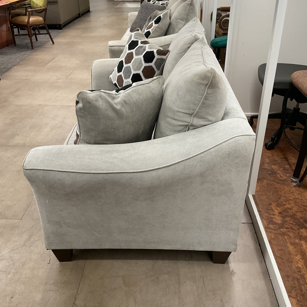 Honeycomb Loveseat