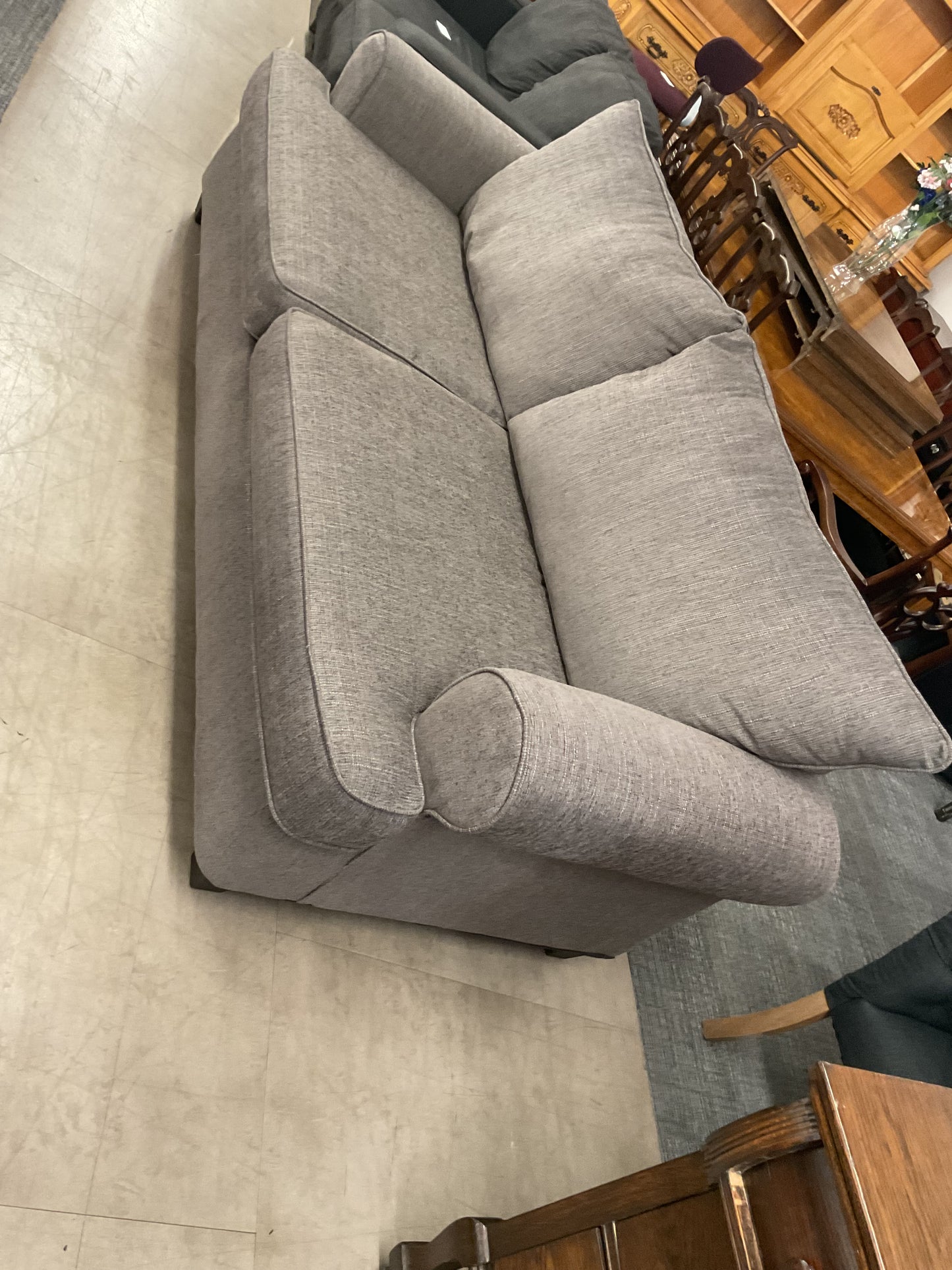 Shades of gray sofa