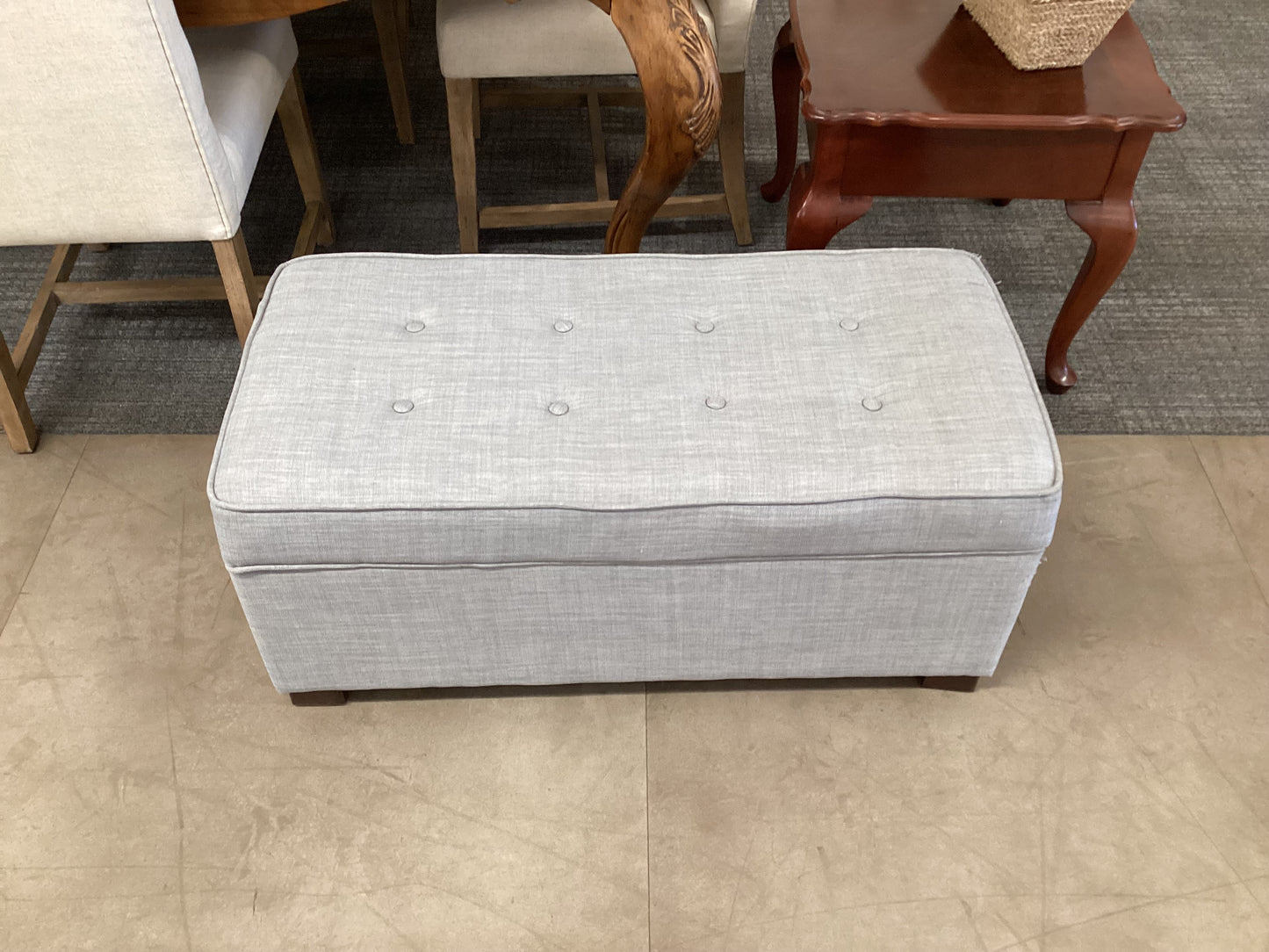 Button Up Ottoman
