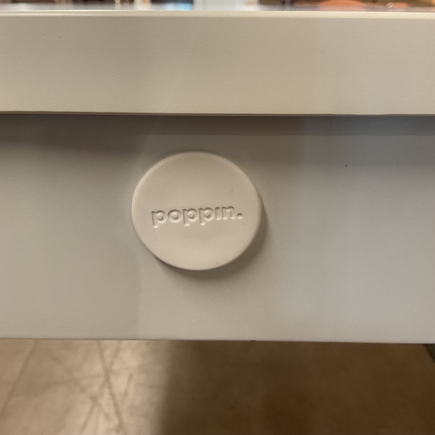 White Laminate Office Table