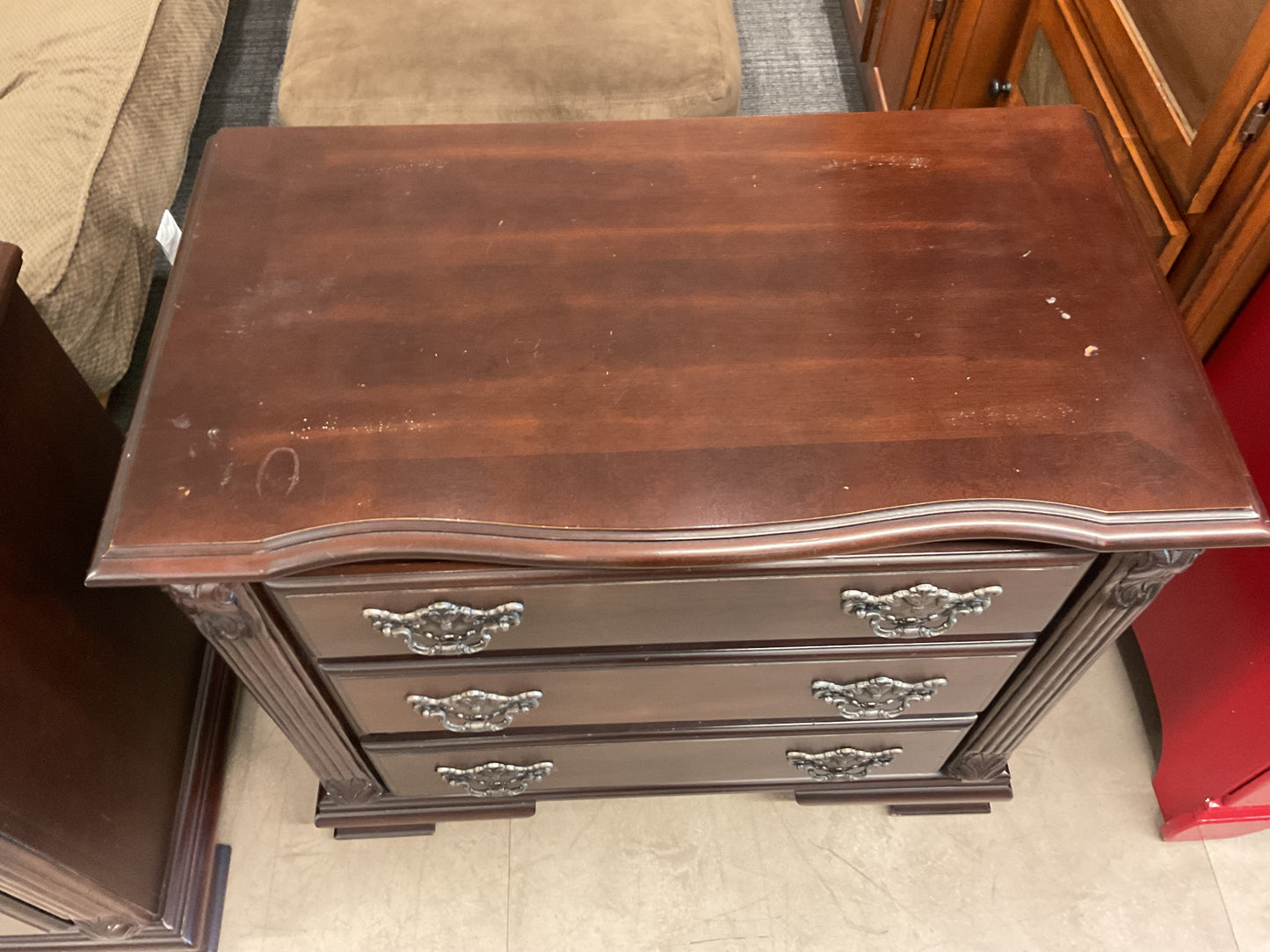 Barn heart nightstand