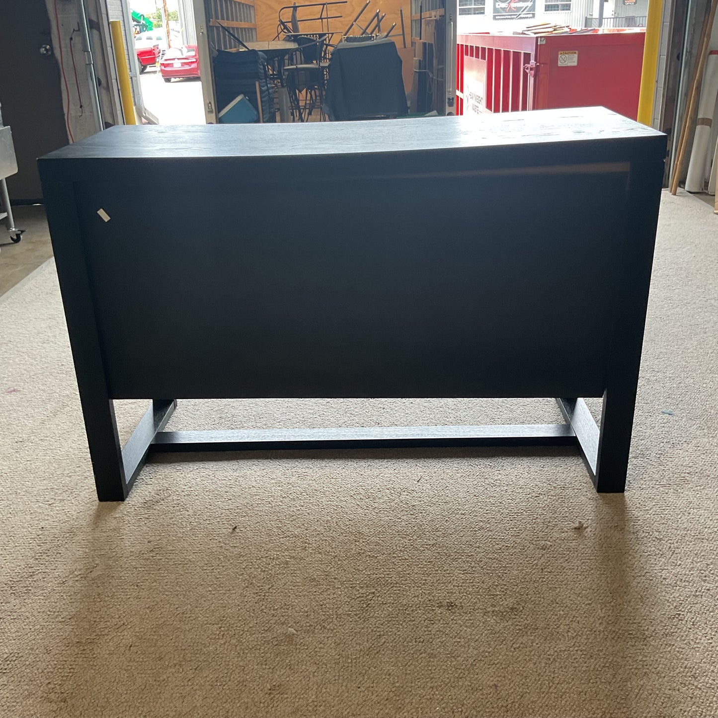 Modern Black Credenza *WH