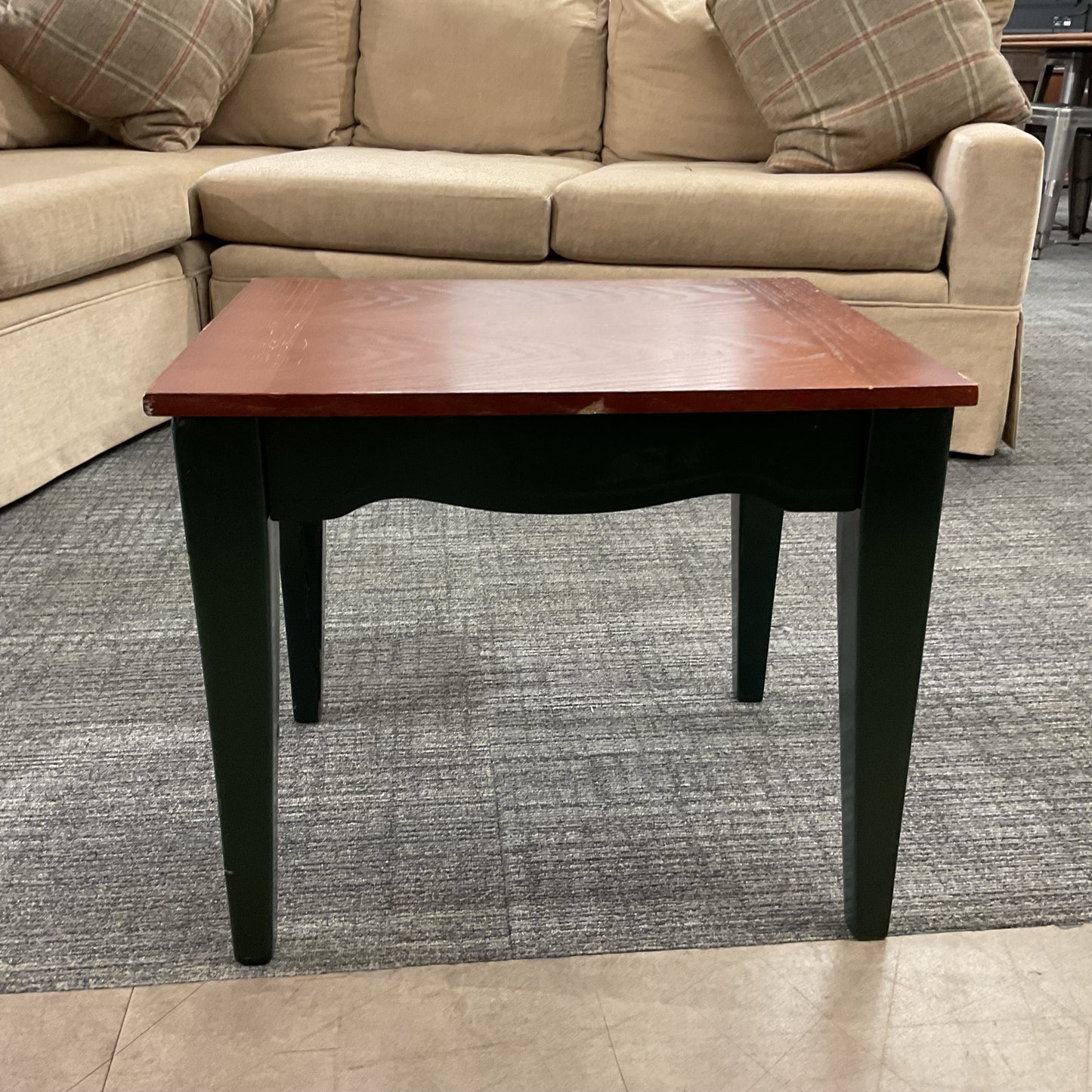 Cottage Two-Tone Side Table