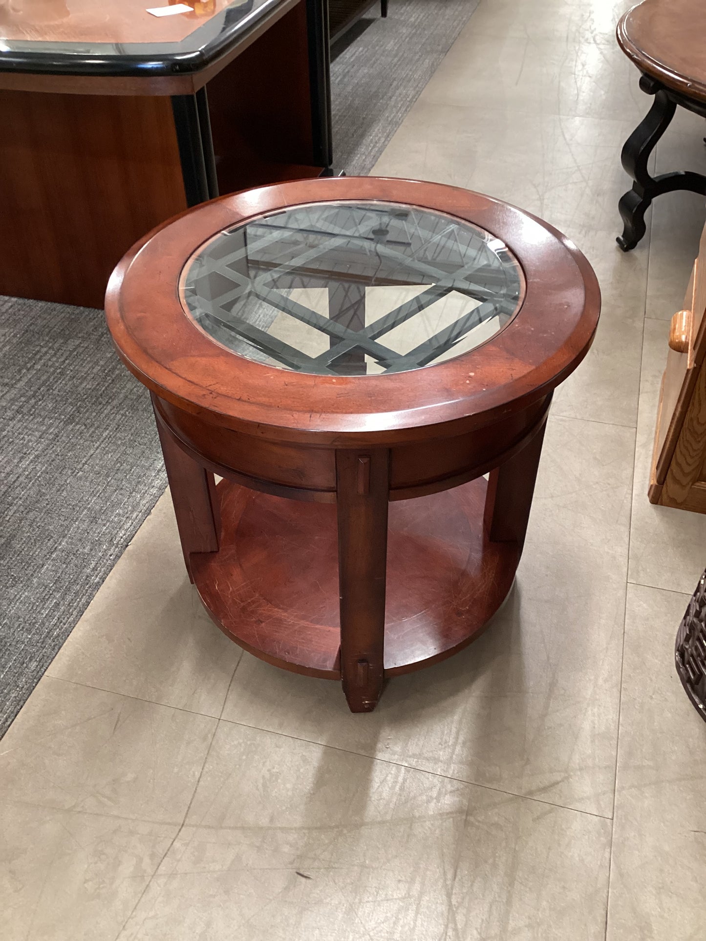 Crop Circle End Table