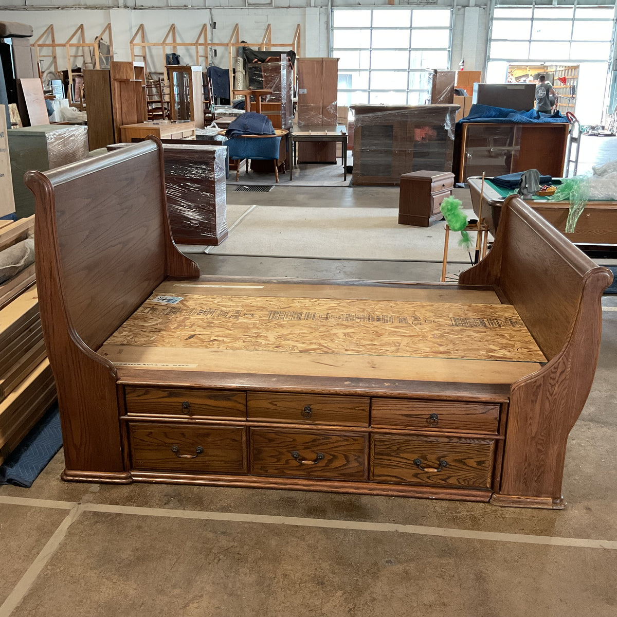 Captain My Captain Queen Bed (B101)*WH