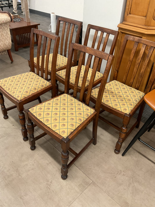 Sunflower power dining chair set