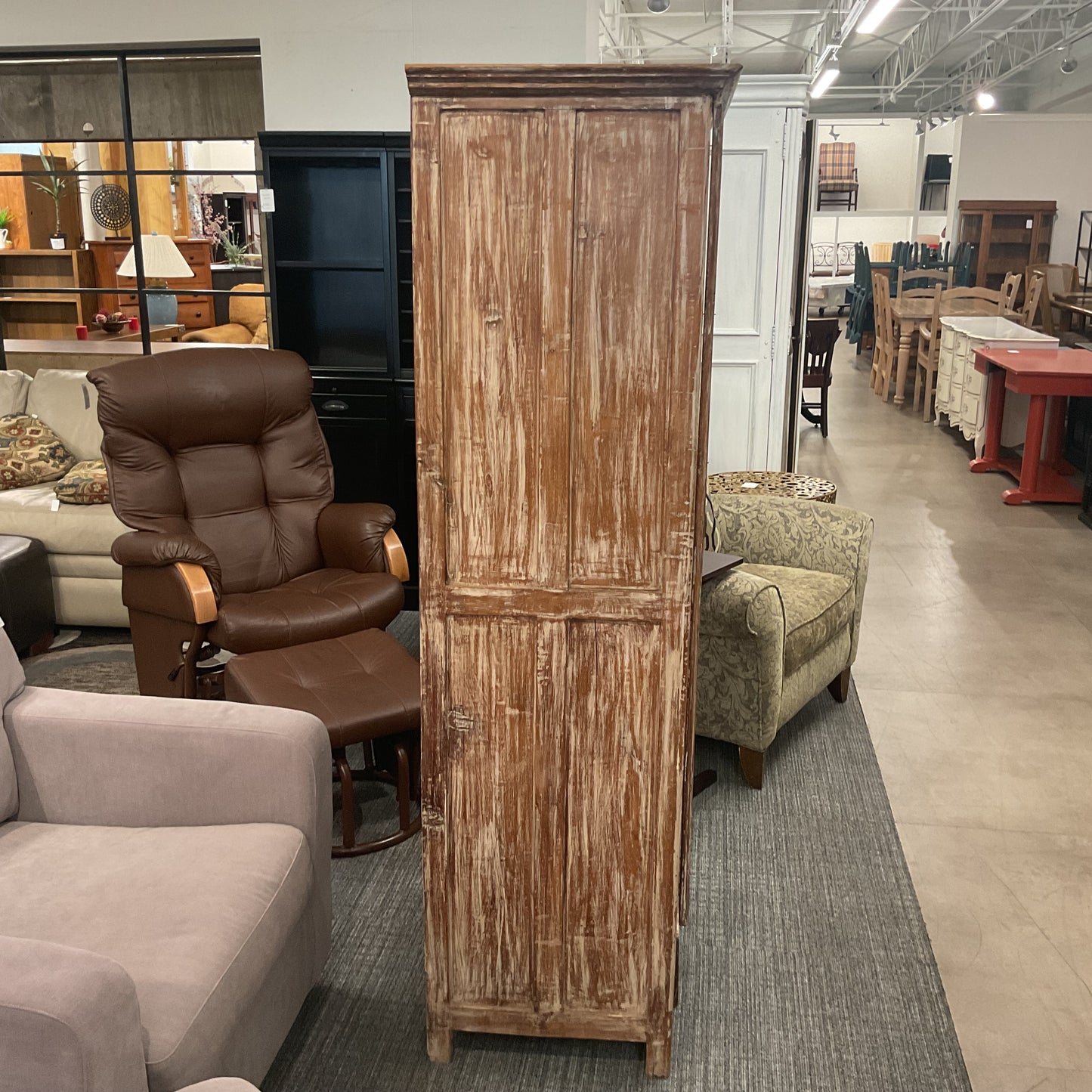 Six-Pane Glass Cabinet