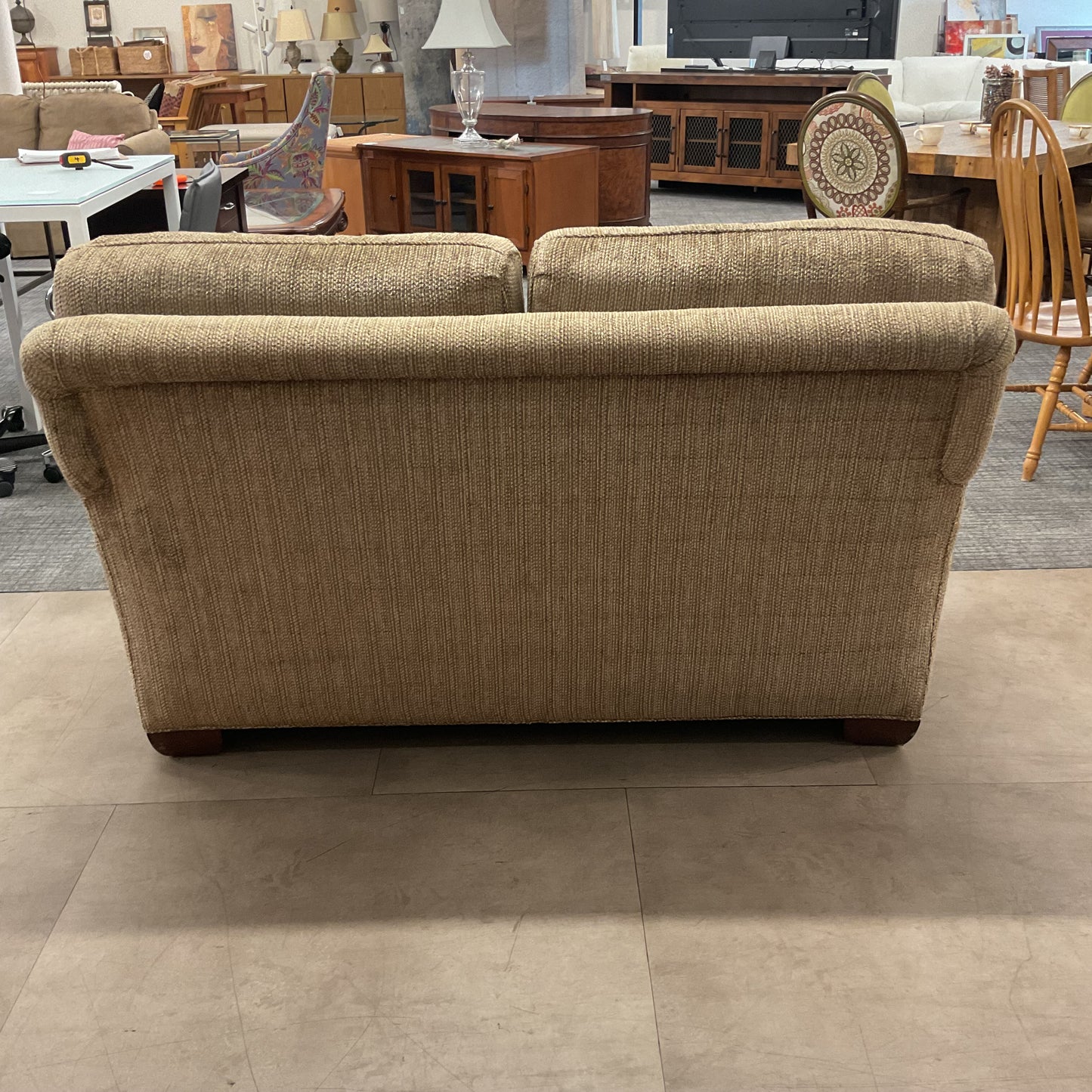 Golden Graham Loveseat
