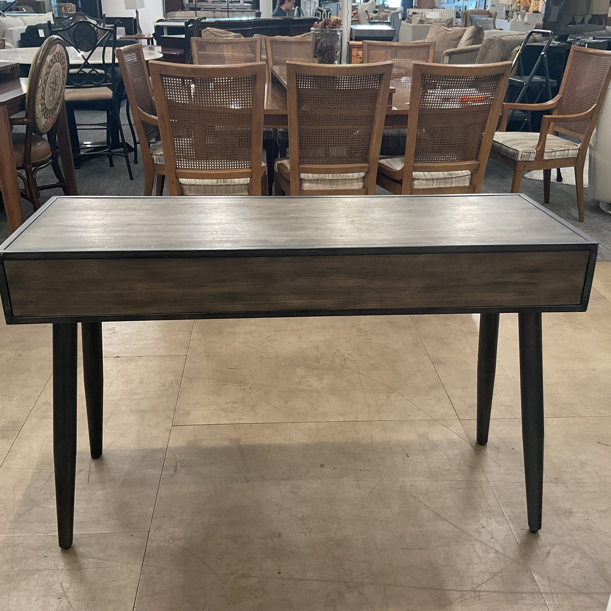 Iron Wood Sofa Table