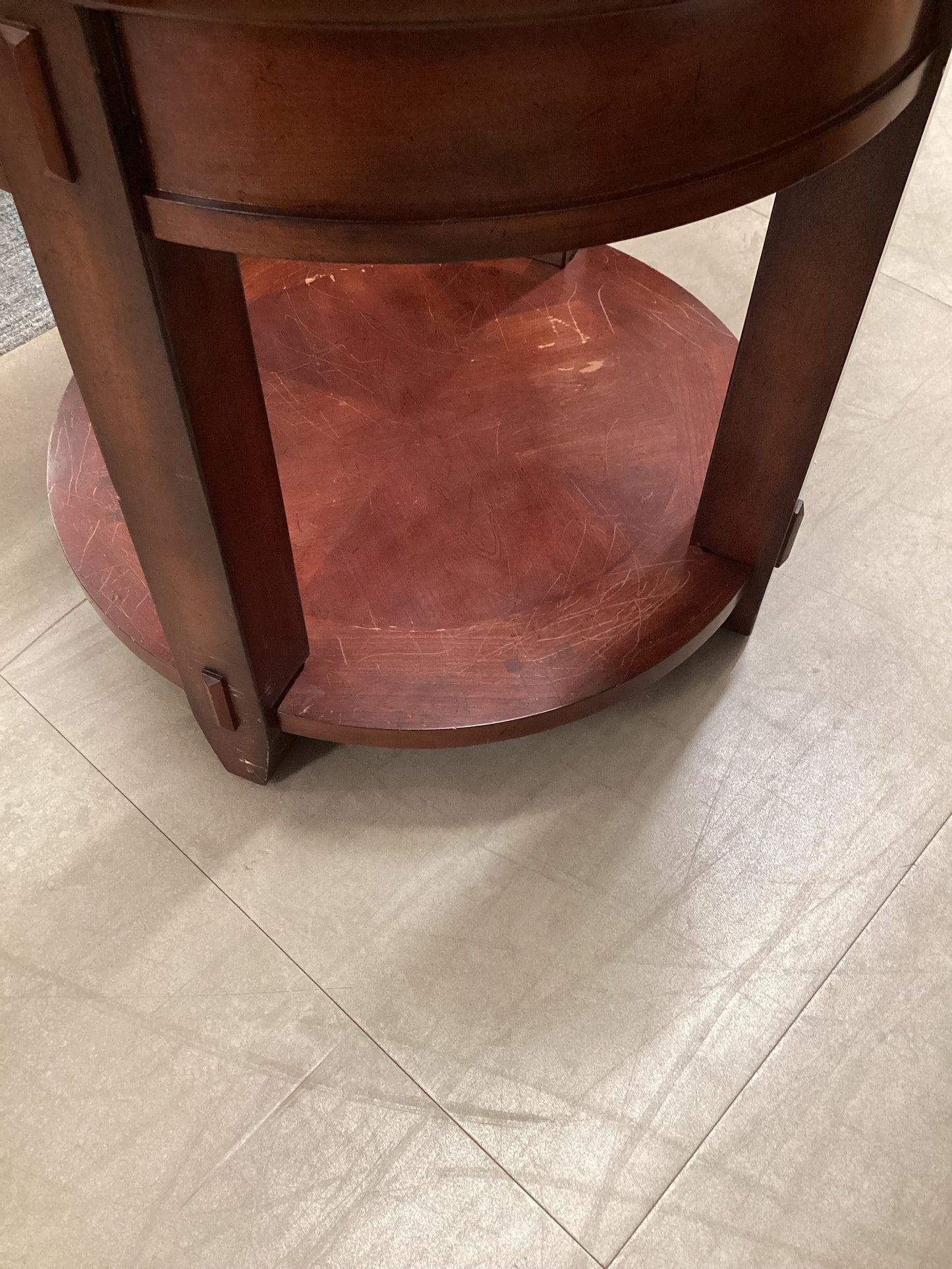 Crop Circle End Table