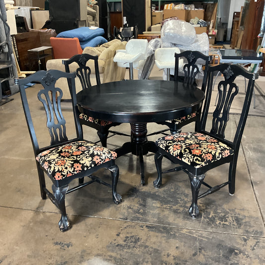 Black Vintage Dinning Set *WH