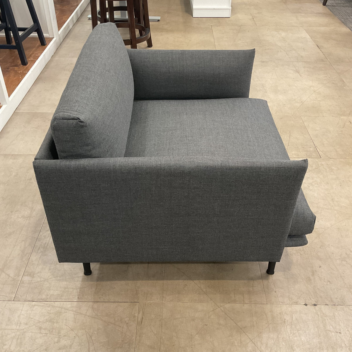 Premium Gray Lounge Chair