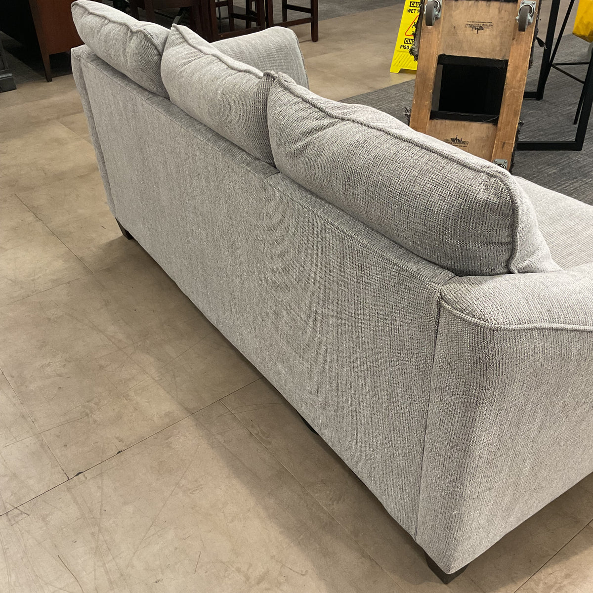 Big Grey Sofa W/ Ottoman