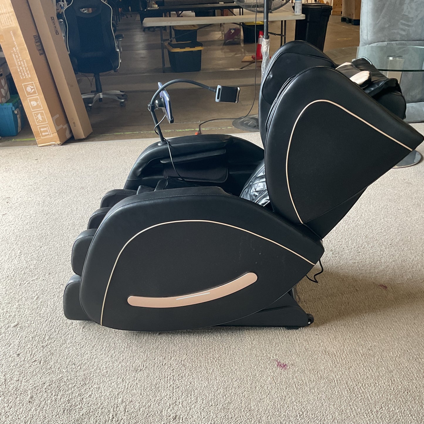 Diamond-Quilted Massage Chair*WH