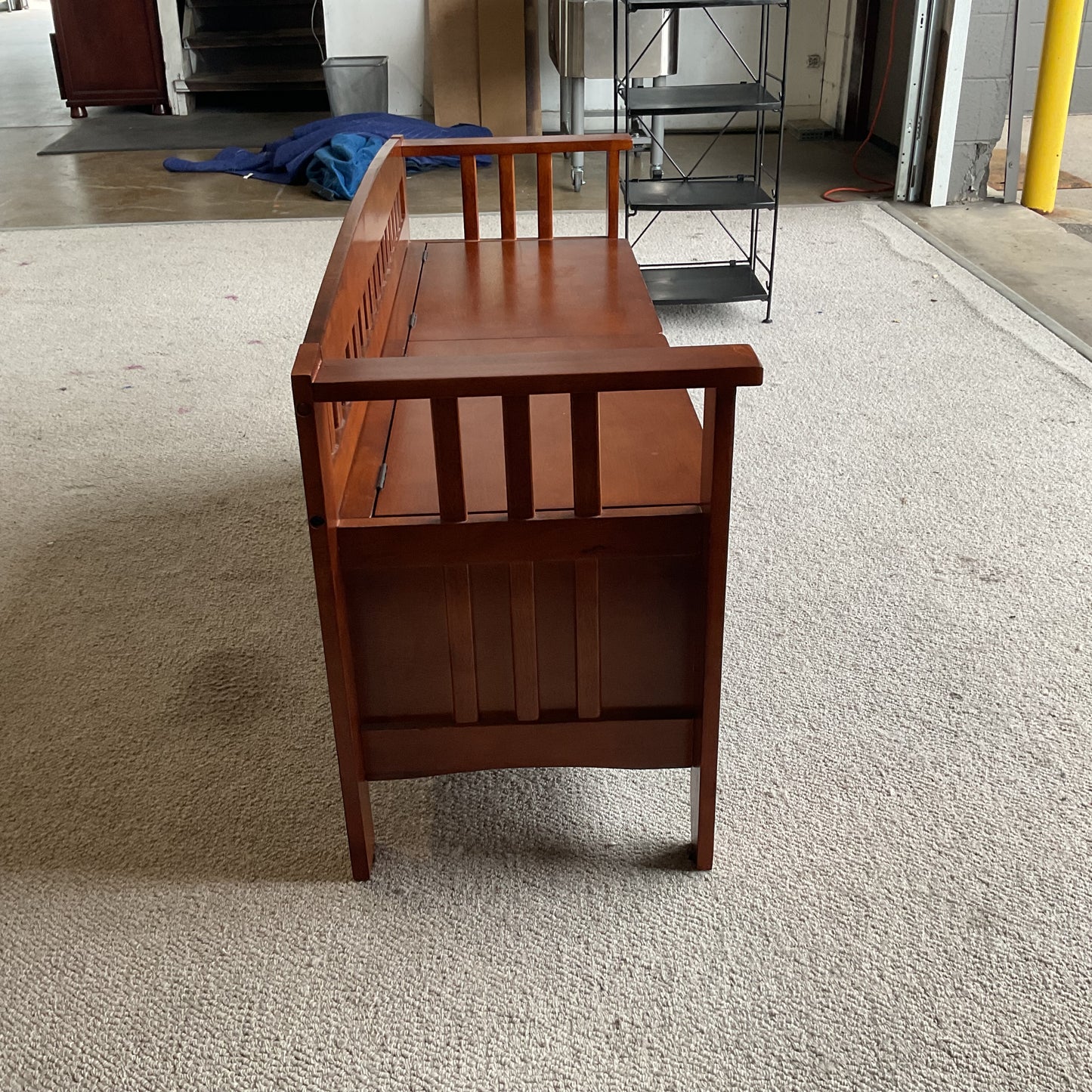 Walnut Storage Bench *WH