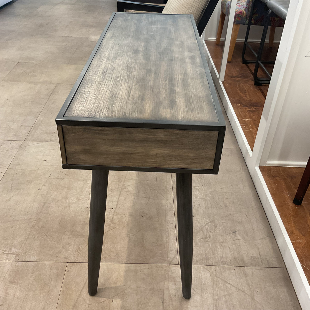 Iron Wood Sofa Table