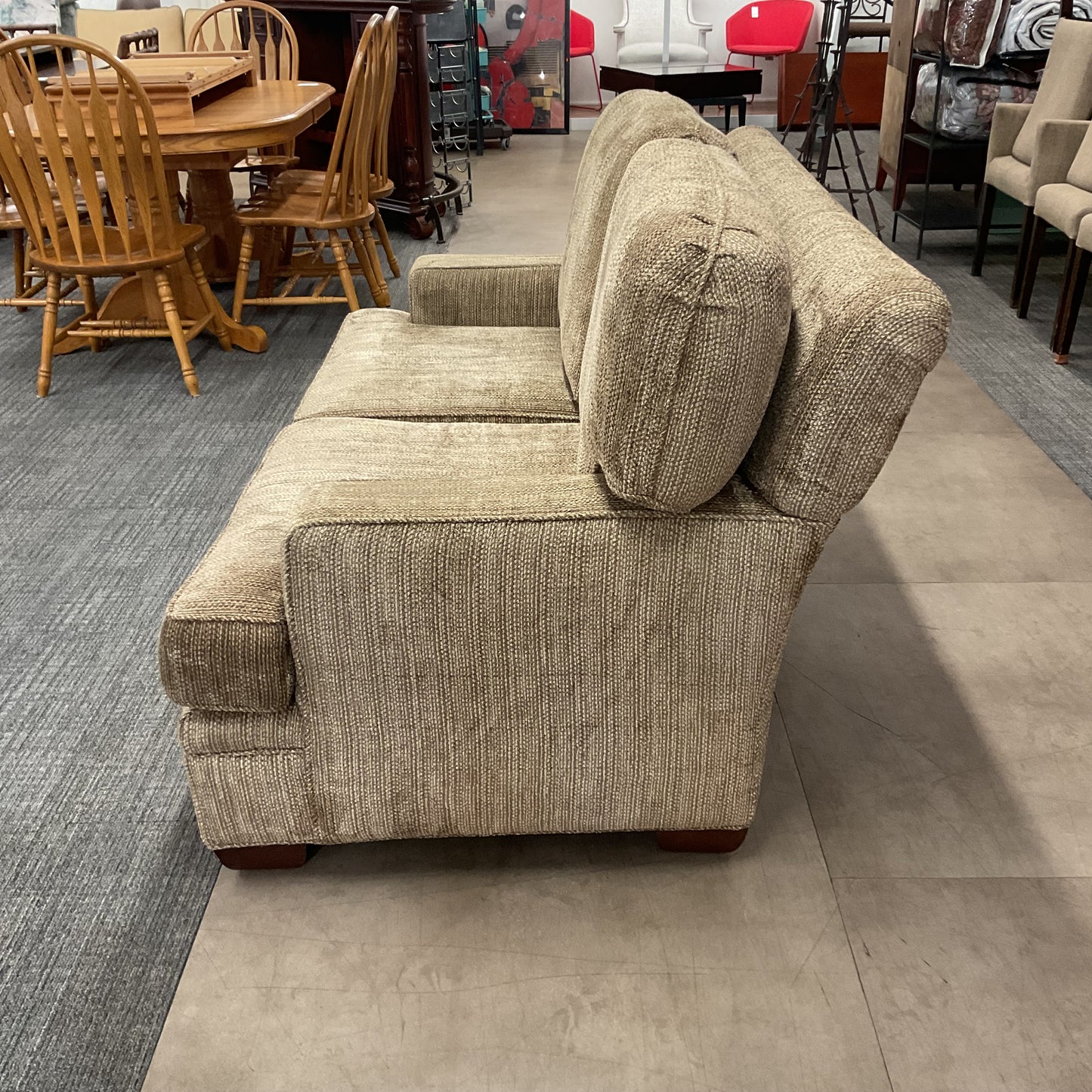 Golden Graham Loveseat