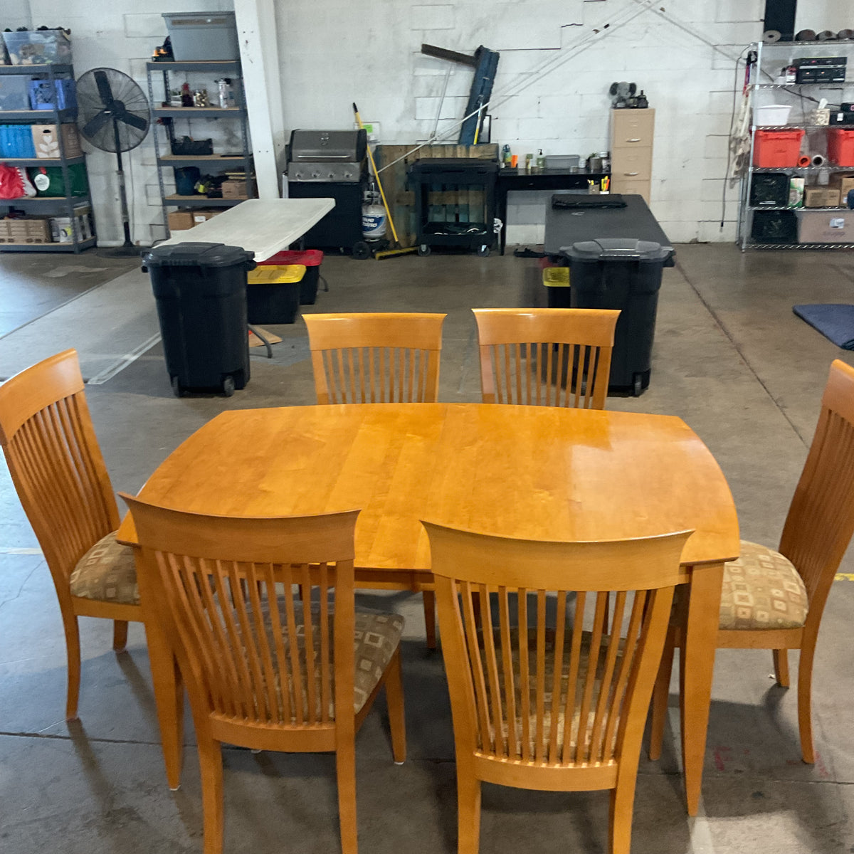 Preface Wood Dining Set