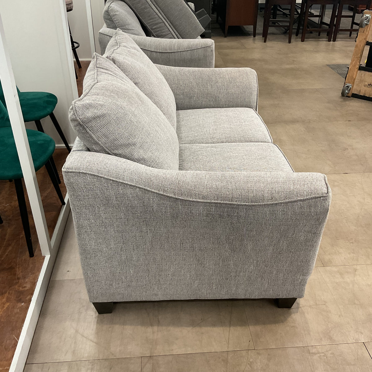 Lil Grey Loveseat