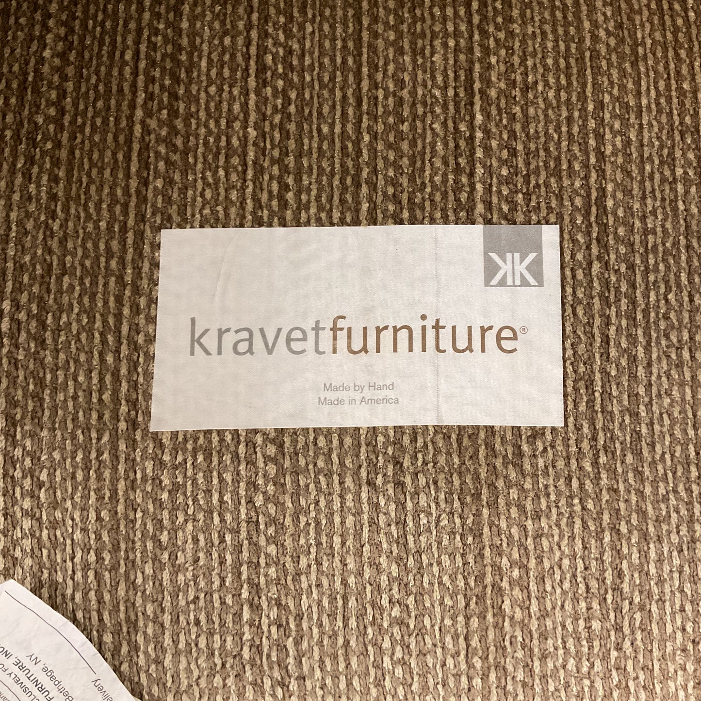 Golden Graham Loveseat