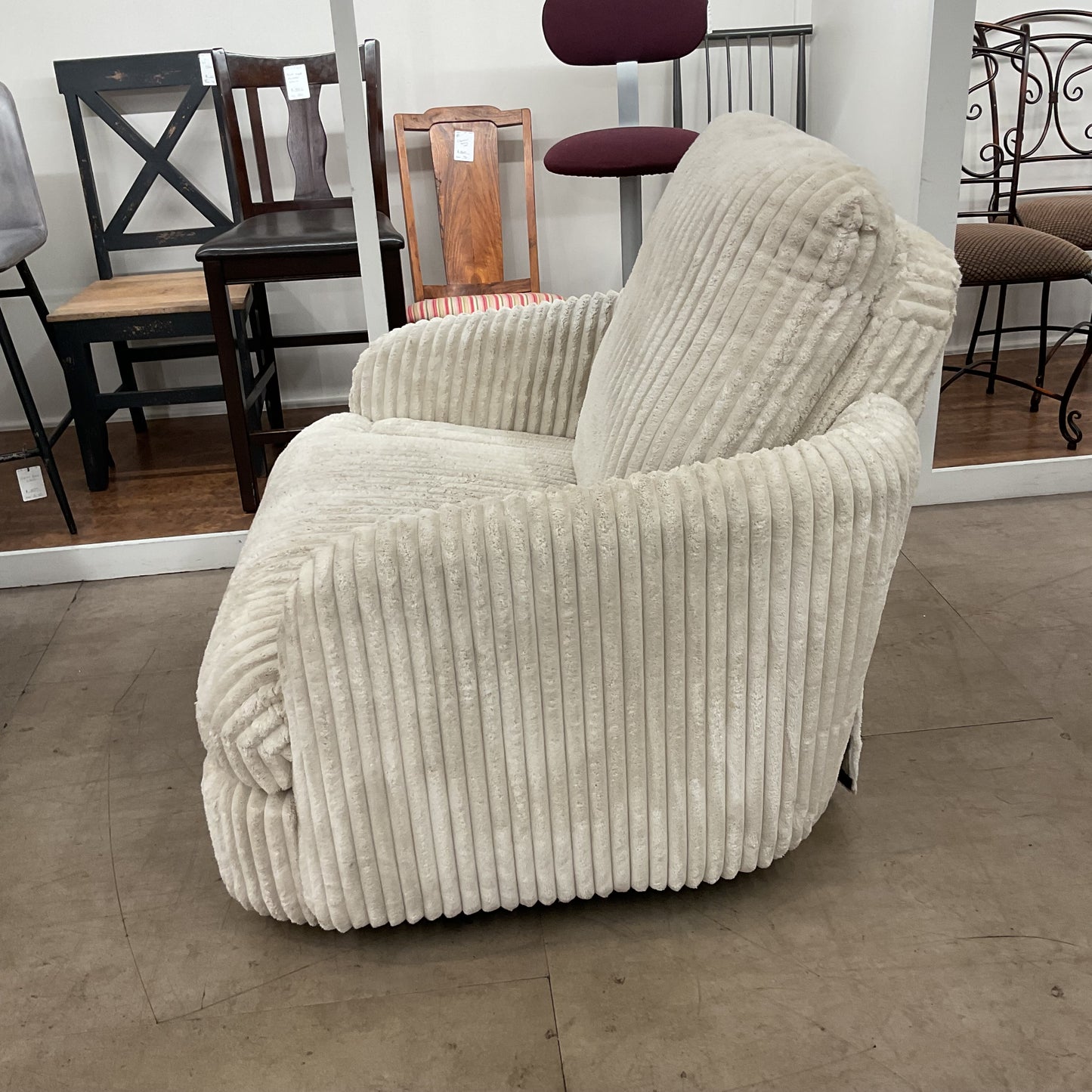 Fluffed Up Recliner