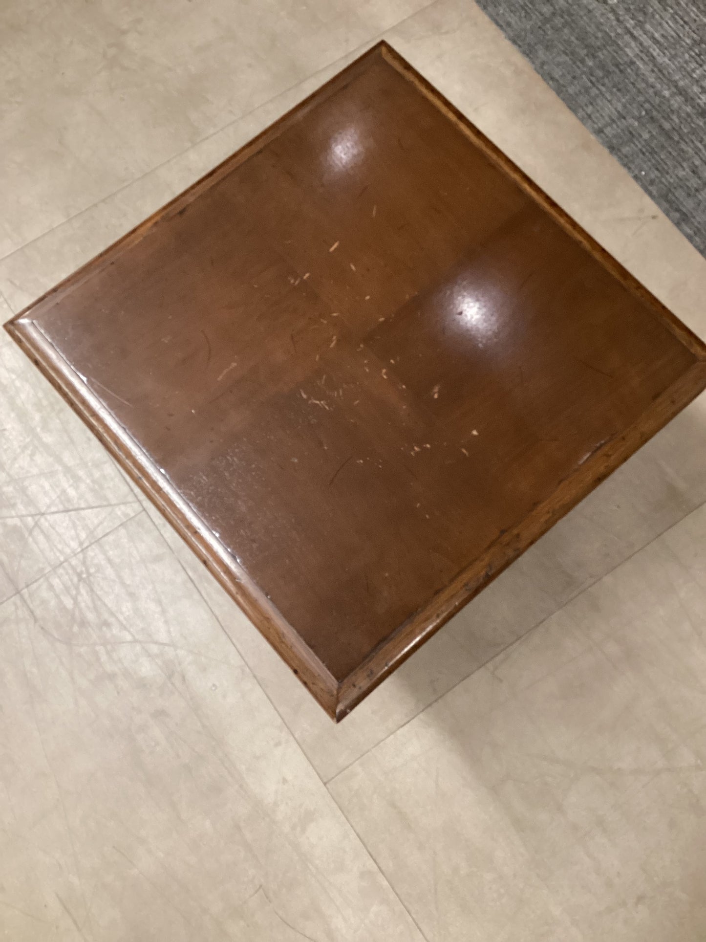 Shin buster end table