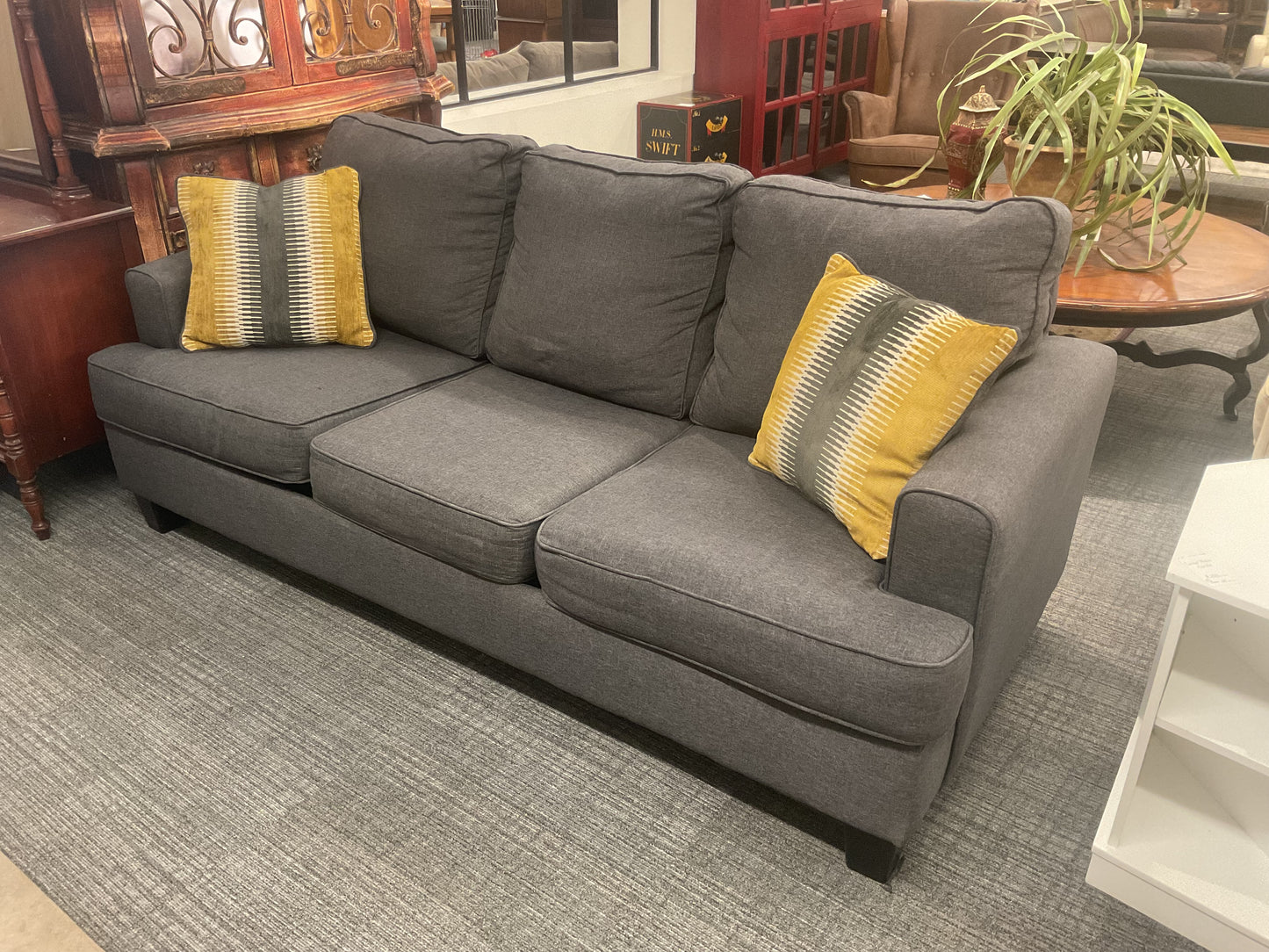 Christian grey sleeper sofa