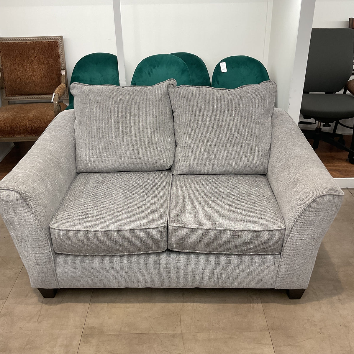 Lil Grey Loveseat
