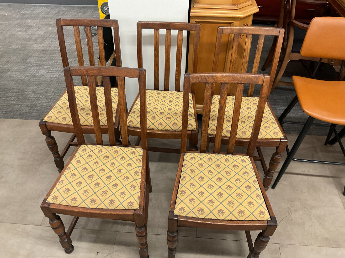 Sunflower power dining chair set