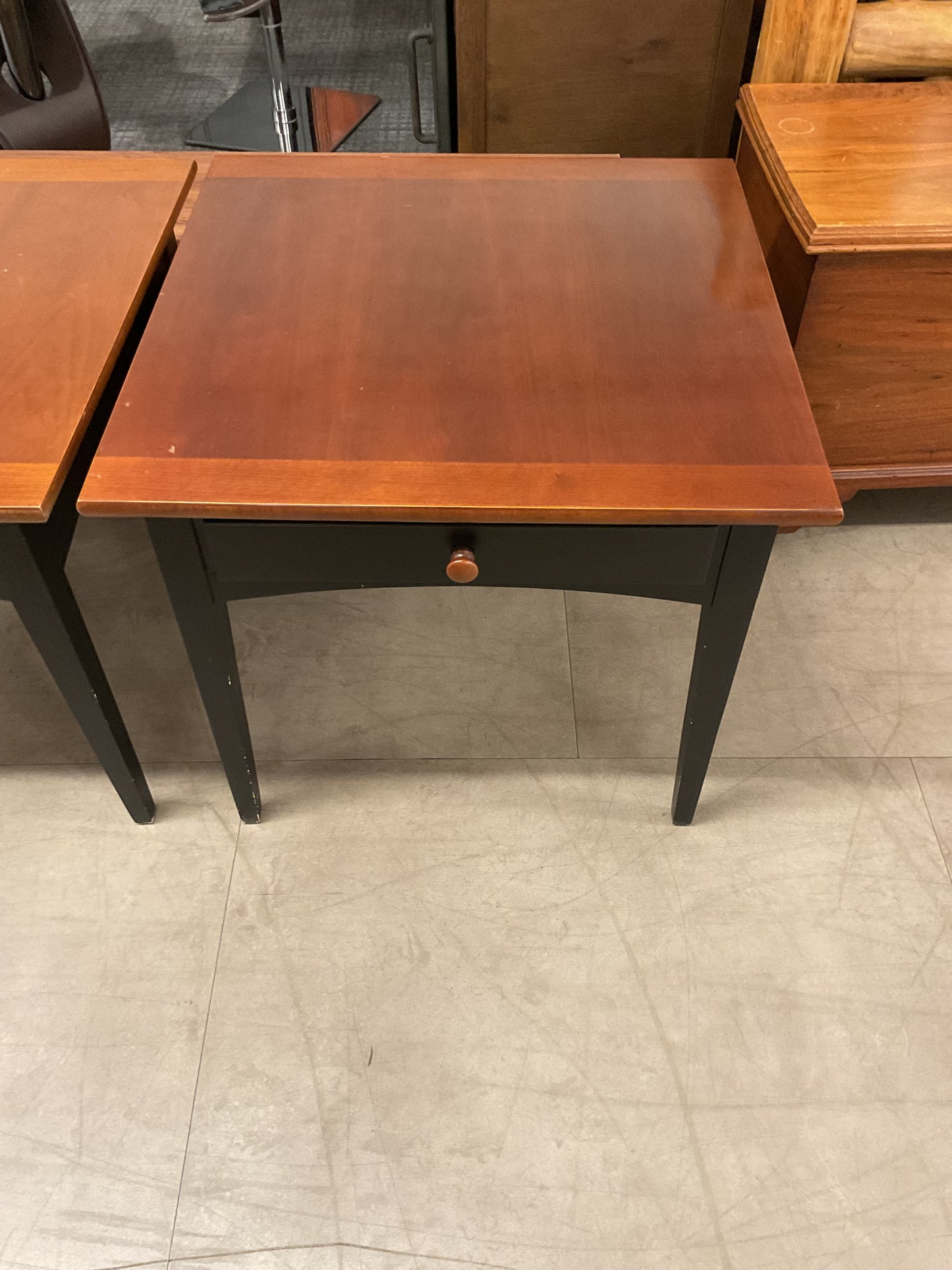 2 tone side table