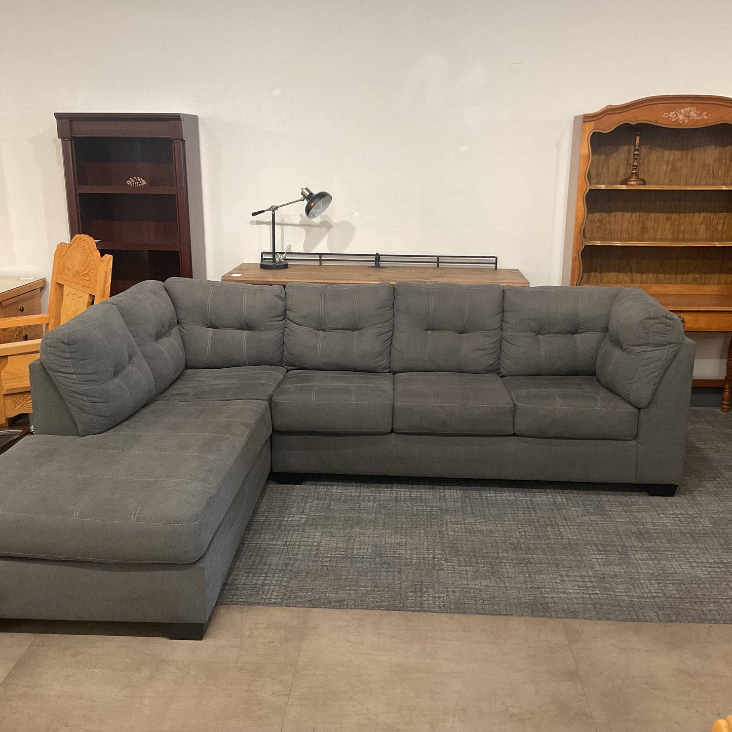 Dark Grey Corner Sectional