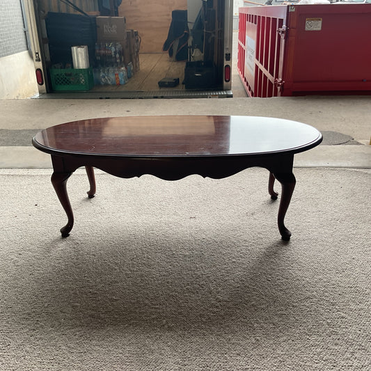 Cherry Oval Coffee Table *WH
