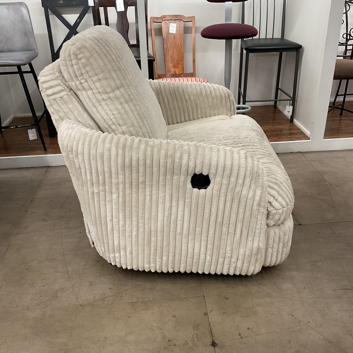 Fluffed Up Recliner