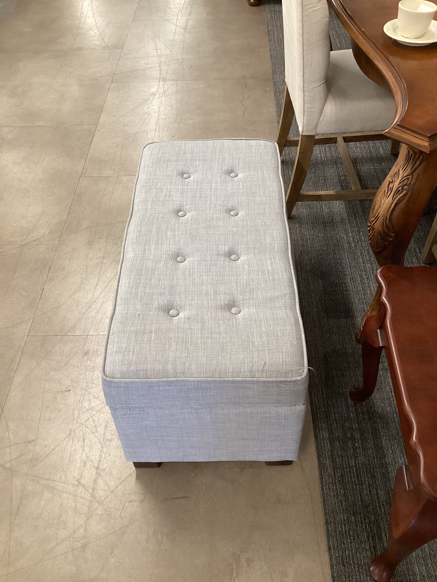 Button Up Ottoman